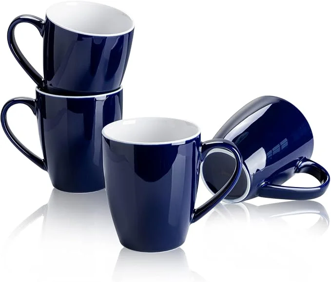 Sweese navy porcelain mug set